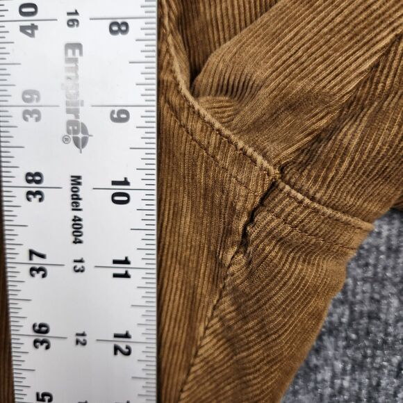 SUNDANCE Brown Button Fly Bootcut Mid Rise Cotton Corduroy Pants SIZE 16P - Picture 8 of 14